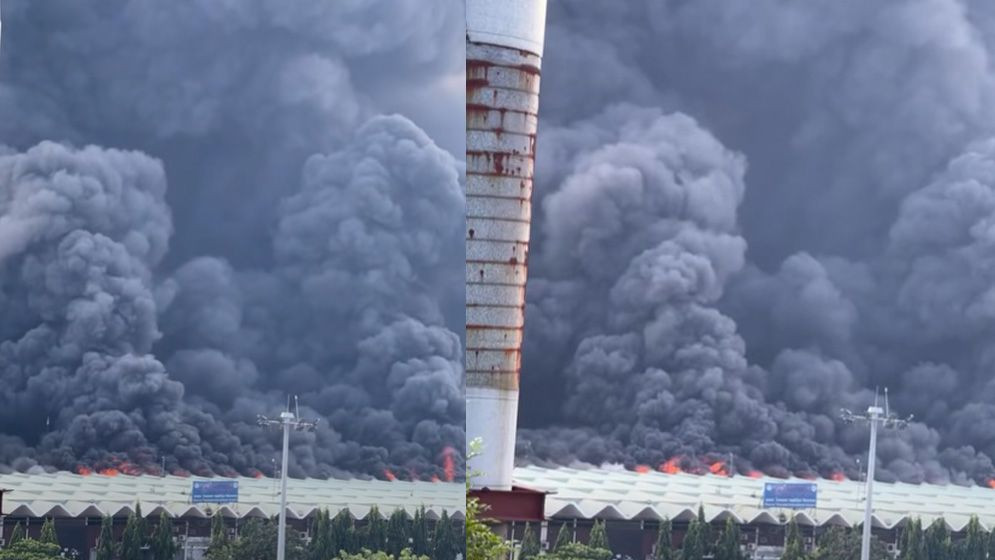 হযরত শাহজালাল আন্তর্জাতিক বিমানবন্দরের কার্গো ভিলেজে আগুন লেগেছে